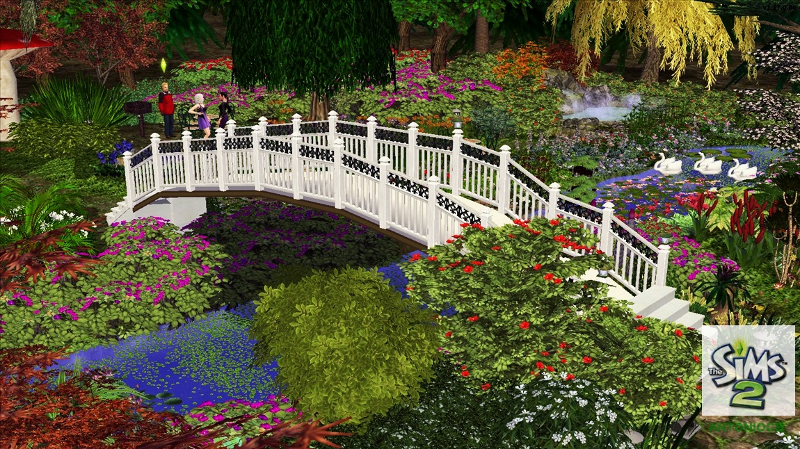 sims - SIMS Monet's gardens  ScreenShot009